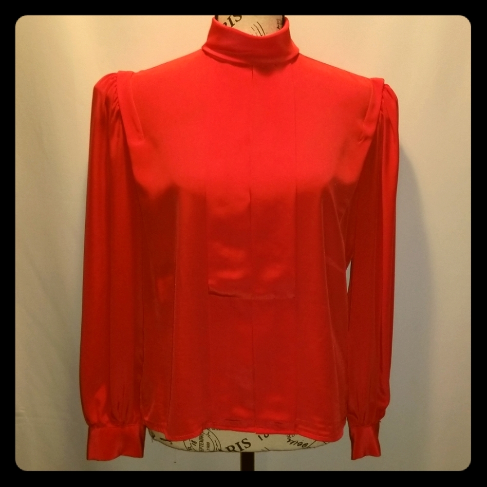 Vintage Anna Kriste Petites Blouse